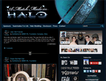 Tablet Screenshot of amatchmadeinhalo.com